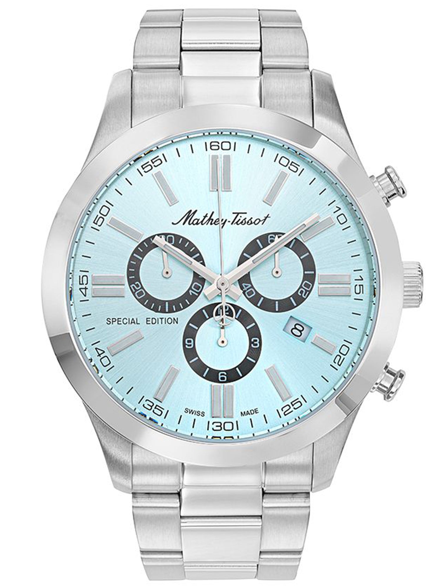 Mathey Tissot Special Edition Chronograph Blue Dial Men s Watch