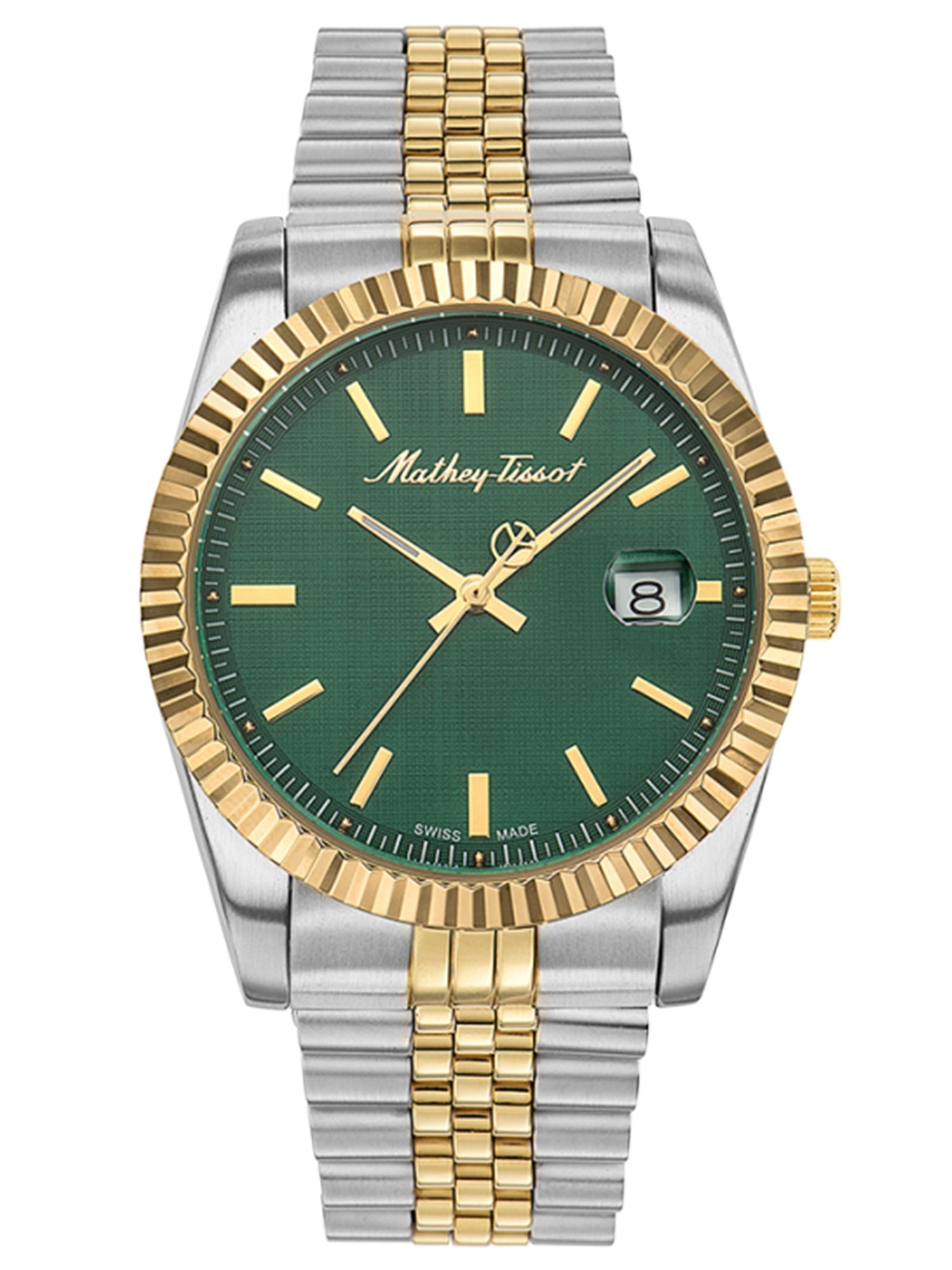 Mathey Tissot Analog Green Dial Men s Watch H810BV Ghadiwaala