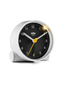 Braun Classic Alarm Clock with Snooze and Light, Crescendo Beep Alarm in White and Black - BC01WB