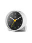 Braun Classic Alarm Clock with Snooze and Light, Crescendo Beep Alarm in White and Black - BC01WB