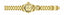 Invicta Pro Diver Gold Dial Gents's Watch - 45817