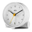 Braun Classic Analogue Alarm Clock with Snooze and Light, Crescendo Beep Alarm in White - BC01W