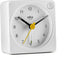 Braun Classic travel Alarm Clock with Snooze and Light, Crescendo Beep Alarm in White - BC02XW