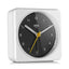 Braun Classic Clock with Snooze and Light, Crescendo Beep in White and Black - BC03WB