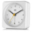 Braun Classic Clock with Snooze and Light, Crescendo Beep in White - BC03W