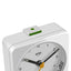 Braun Classic Clock with Snooze and Light, Crescendo Beep in White - BC03W