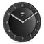 Braun Classic Wall Clock with Quiet Quartz Movement, Easy To Read, 20cm Diameter in Black - BC06B