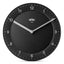 Braun Classic Wall Clock with Quiet Quartz Movement, Easy To Read, 20cm Diameter in Black - BC06B