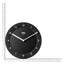 Braun Classic Wall Clock with Quiet Quartz Movement, Easy To Read, 20cm Diameter in Black - BC06B