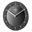 Braun Classic Wall Clock with Quiet Quartz Movement, Easy To Read, 20cm Diameter in Black - BC06B