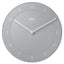 Braun Classic Wall Clock with Quiet Quartz Movement, Easy To Read, 20cm Diameter in Grey - BC06G