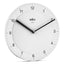 Braun Classic Wall Clock with Quiet Quartz Movement, Easy To Read, 20cm Diameter in White - BC06W