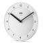 Braun Classic Wall Clock with Quiet Quartz Movement, Easy To Read, 20cm Diameter in White - BC06W