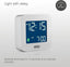 Braun Digital Travel Clock with Snooze,Negative LCD Display, Quick Set, - BC08W