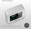 Braun Digital Travel Clock with Snooze,Negative LCD Display, Quick Set, - BC08W