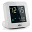 Braun Digital Clock with Snooze, Negative LCD Display, Quick Set - BC09W