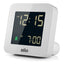 Braun Digital Clock with Snooze, Negative LCD Display, Quick Set - BC09W