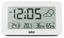 Braun Digital Weather Station Clock with Indoor and Outdoor Temperature and Humidity - BC13WP