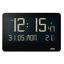 Braun Digital Wall Clock with Indoor Temperature, Date, Day of the Week- BC14B