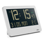 Braun Digital Wall Clock with Indoor Temperature, Date, Day of the Week - BC14W