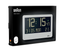 Braun Digital Wall Clock with Indoor Temperature, Date, Day of the Week - BC14W