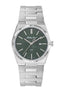 Mathey-Tissot Swiss Made Zeus Stainless Steel Green Dial Quartz Ladies Watch - D118AV