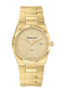 Mathey-Tissot Swiss Made Zeus Gold Tone Stainless Steel Champagne Dial Quartz Ladies Watch - D118PD