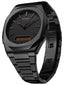 D1 Milano Black Dial Analogue Digital Watch for Gents - DGBJ02