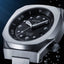 D1 Milano Matte Black Dial Diver Watches For Gents - DVRJ01