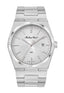 Mathey-Tissot Swiss Made Zeus Stainless Steel Silver Dial Quartz  Gents Watch- H118AS