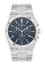 Mathey-Tissot Swiss Made Zeus Chrono Stainless Steel Blue Dial Chronograph Gents Watch - H118CHABU