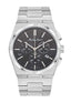 Mathey-Tissot Swiss Made Zeus Chrono Stainless Steel Black Dial Quartz Gents Watch - H118CHAN