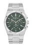 Mathey-Tissot Swiss Made Zeus Chrono Stainless Steel Green Dial Quartz Gents Watch - H118CHAV