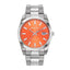 Mathey-Tissot Swiss Made Mathy I Quartz Orange Dial  Gents Watch - H451OR