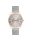 Nine West Grey Dial Analog Watch For -  Ladies NW-1923GYRT