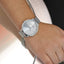 Nine West Silver Dial Analog Watch For -  Ladies NW-1981SVSB