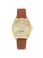 Nine West Gold Dial Analog Watch For -  Ladies NW-1994CHHY