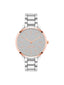 Nine West Grey Dial Analog Watch For -  Ladies NW-2099GYRT