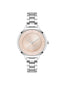 Nine West Pink Dial Analog Watch For -  Ladies NW-2225LPSV