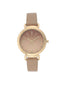 Nine West Tan Dial Analog Watch For -  Ladies NW-2288GPTN