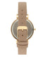 Nine West Tan Dial Analog Watch For -  Ladies NW-2288GPTN