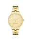 Nine West Gold Dial Analog Watch For -  Ladies NW-2646CHGB