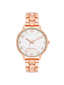 Nine West Silver Dial Analog Watch For -  Ladies NW-2928SVRG