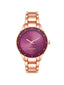 Nine West Burgundy Dial Analog Watch For -  Ladies NW-2930BYRG