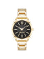 Nine West Black Dial Analog Watch For -  Ladies NW-3054BKGB