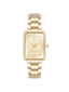 Nine West Gold Dial Analog Watch For -  Ladies NW-3064CHGB