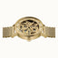 Ingersoll Automatic Gold Skeleton Dial With Lifetime Warranty Analog Watch - For Gents  I00413