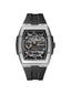 Ingersoll Automatic Black/Silver Dial and Black PU Rubber Strap With Lifetime Warranty Analog Watch - For Gents I12301