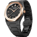 D1 Milano Black Dial Watches For Gents - PCBJ15