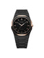 D1 Milano Polycarbon Dial Black Watch for Gents - PCBJ35